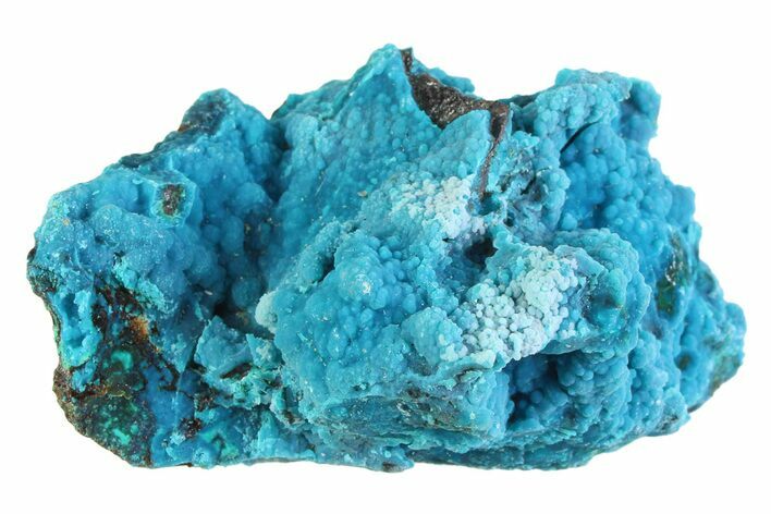 Vibrant Teal Chrysocolla Formation - Peru #358676